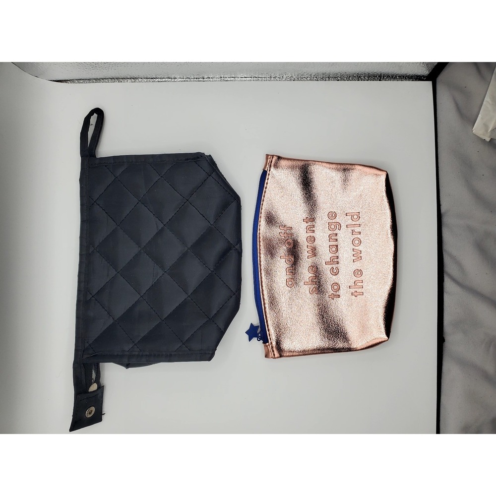 2 Makeup bags